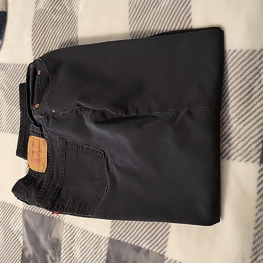 🖤Women's Levi's 550 relaxed fit jeans, size 18M,  black.
